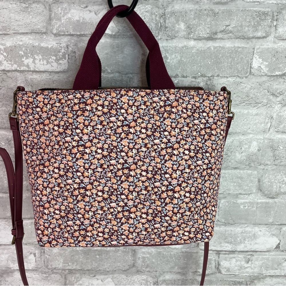Universal Thread Floral Rowan Tote Crossbody NWOT